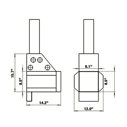 Stainless Steel Hot Tub &amp; Cold Plunge Wood-Fired Heater 1-3 People | Aleko