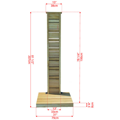 Sierra Outdoor Shower | Canadian Timber