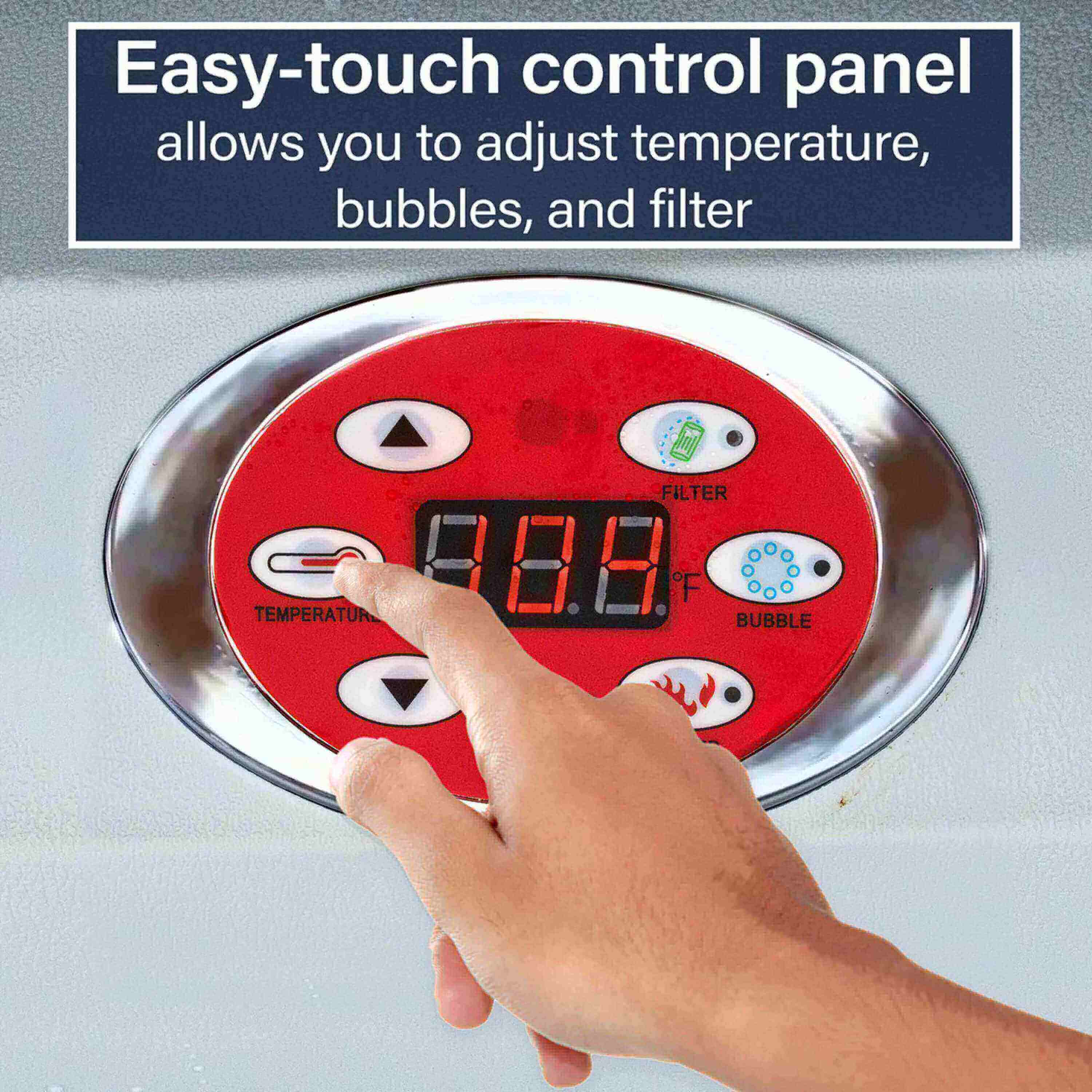 Digital Control Panel Replacement for Inflatable Hot Tub | Aleko