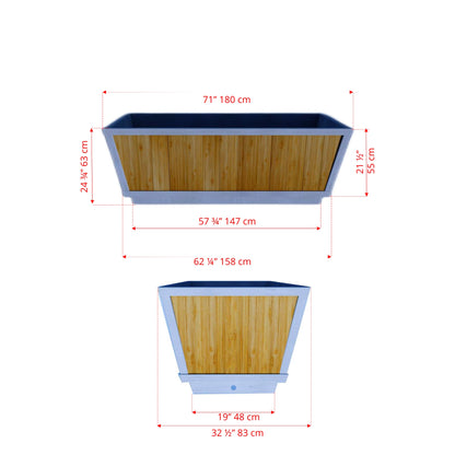 The Polar Plunge Tub | Canadian Timber